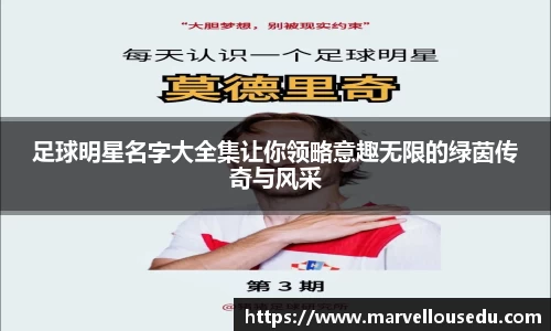 足球明星名字大全集让你领略意趣无限的绿茵传奇与风采